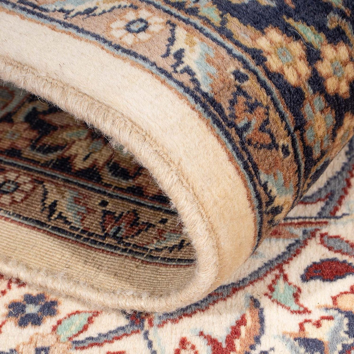 Alfombra oriental - Indus - 223 x 140 cm - marrón claro