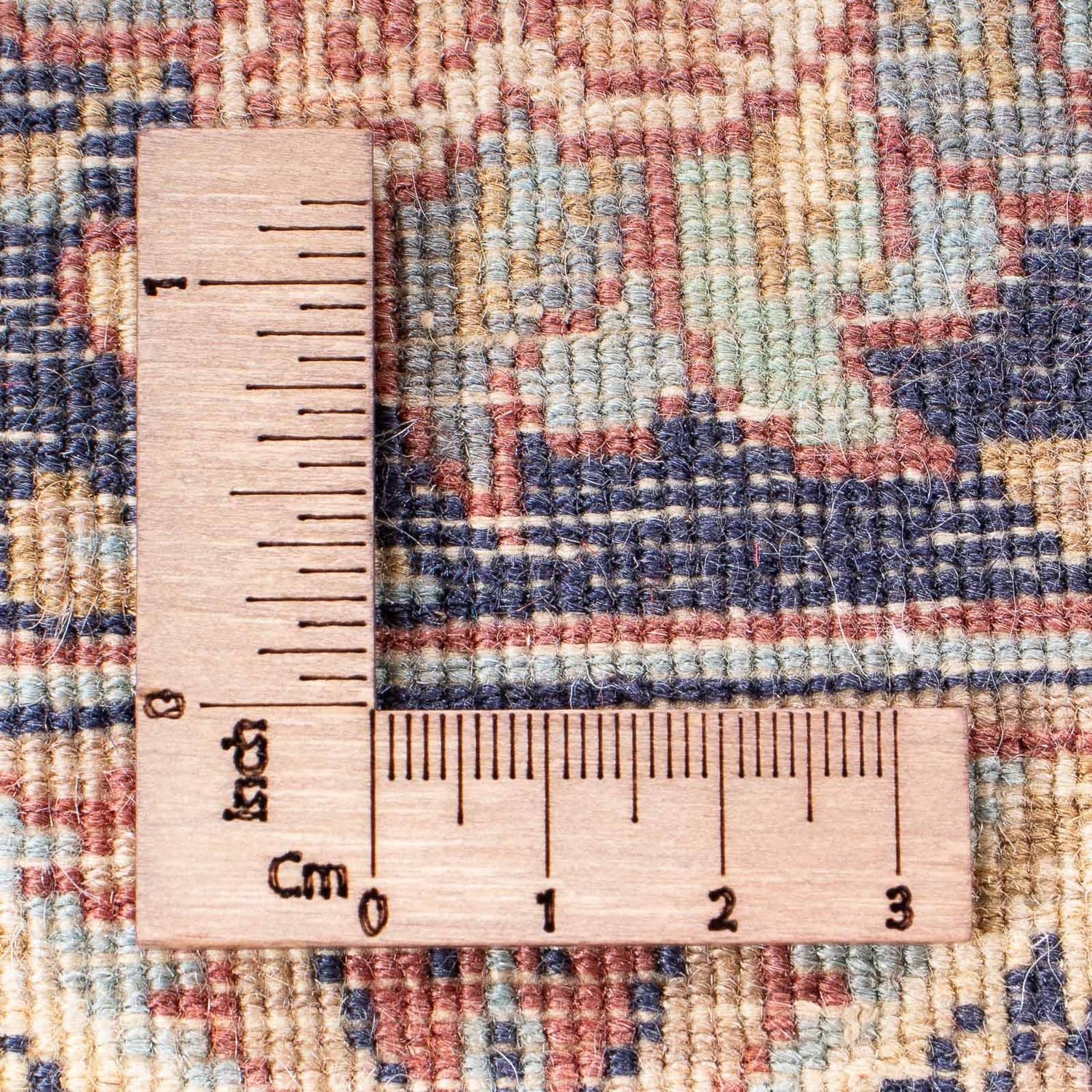Alfombra oriental - Indus - 223 x 140 cm - marrón claro