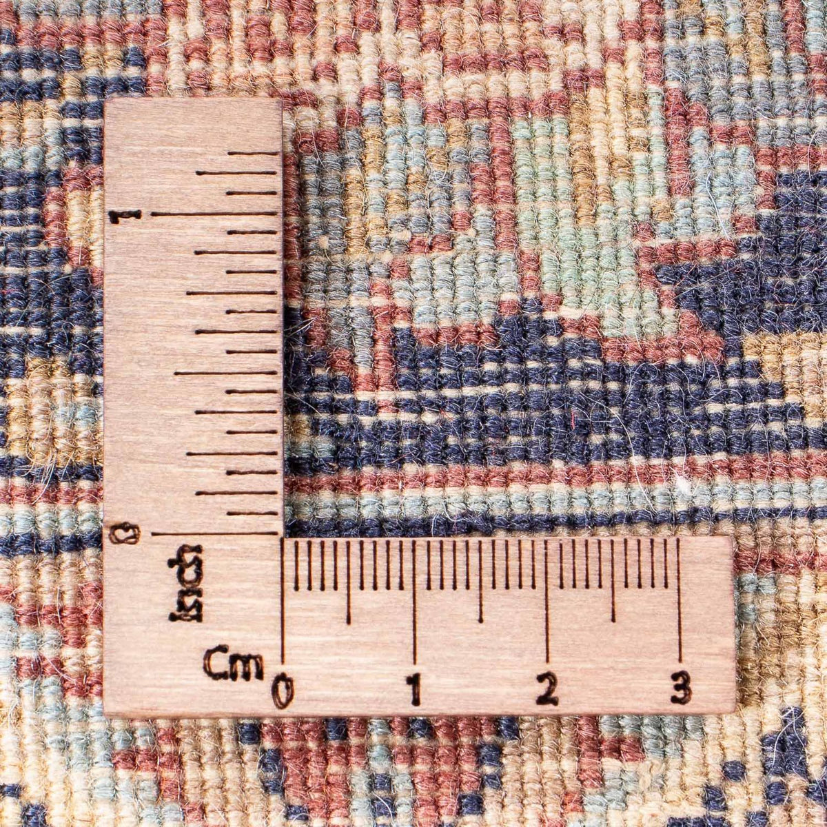 Alfombra oriental - Indus - 223 x 140 cm - marrón claro