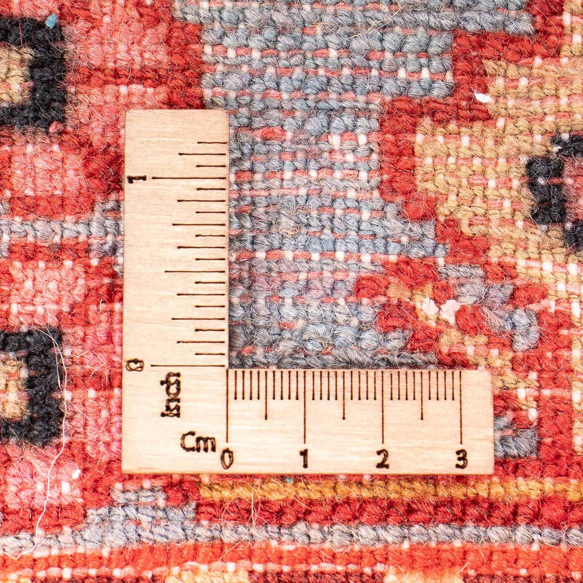 Alfombra persa - Nómada cuadrado  - 114 x 96 cm - multicolor