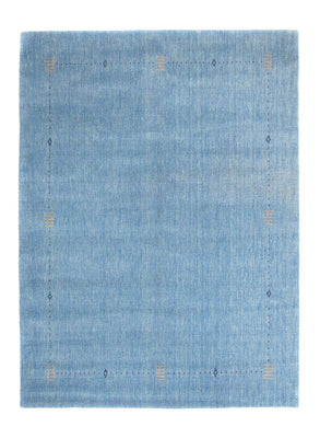 Alfombra Gabbeh - Indus - 222 x 136 cm - azul