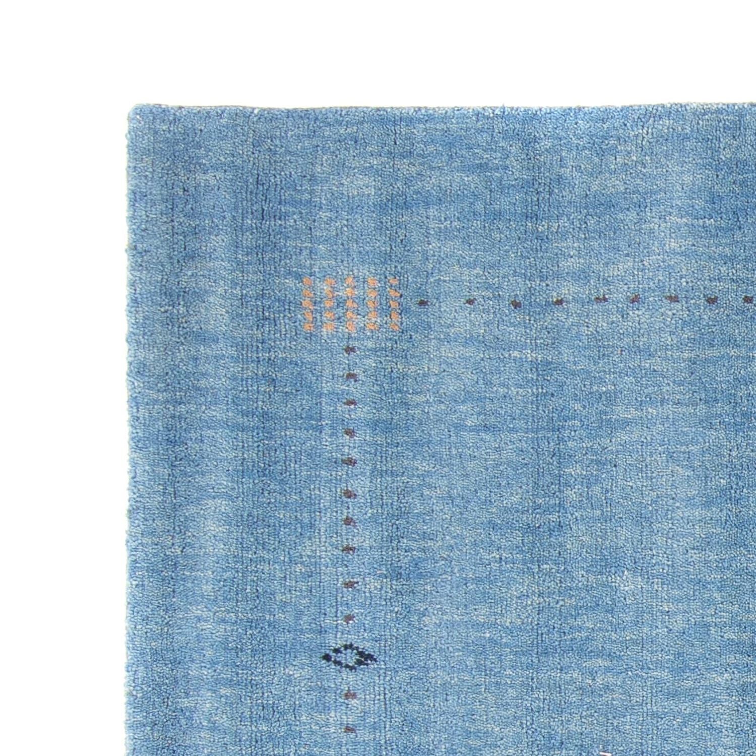 Alfombra Gabbeh - Indus - 222 x 136 cm - azul