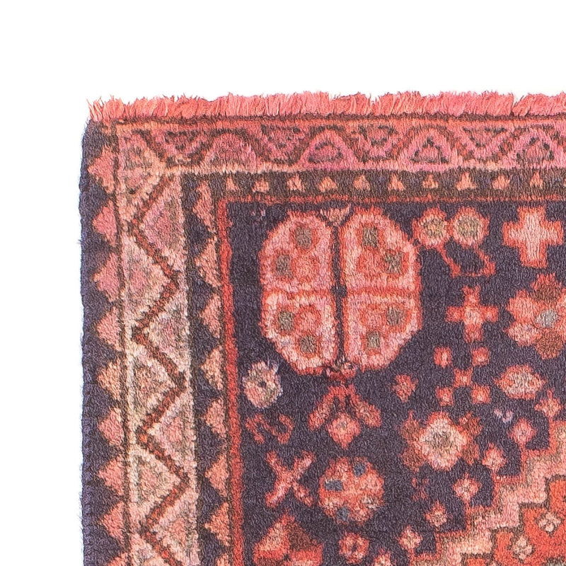 Alfombra persa - Nómada - 97 x 56 cm - rojo claro