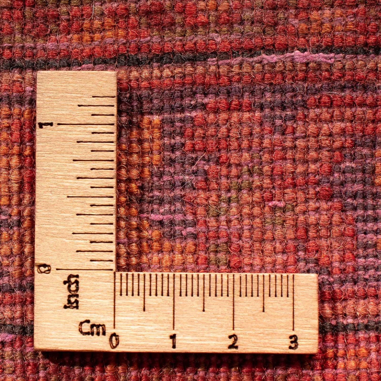 Alfombra persa - Nómada - 84 x 55 cm - rojo claro