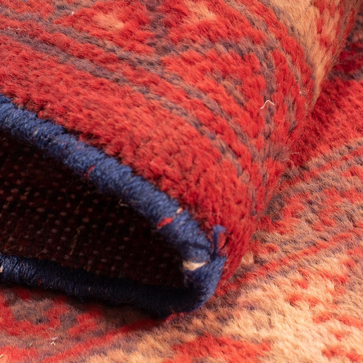 Alfombra Turkaman - 85 x 67 cm - rojo