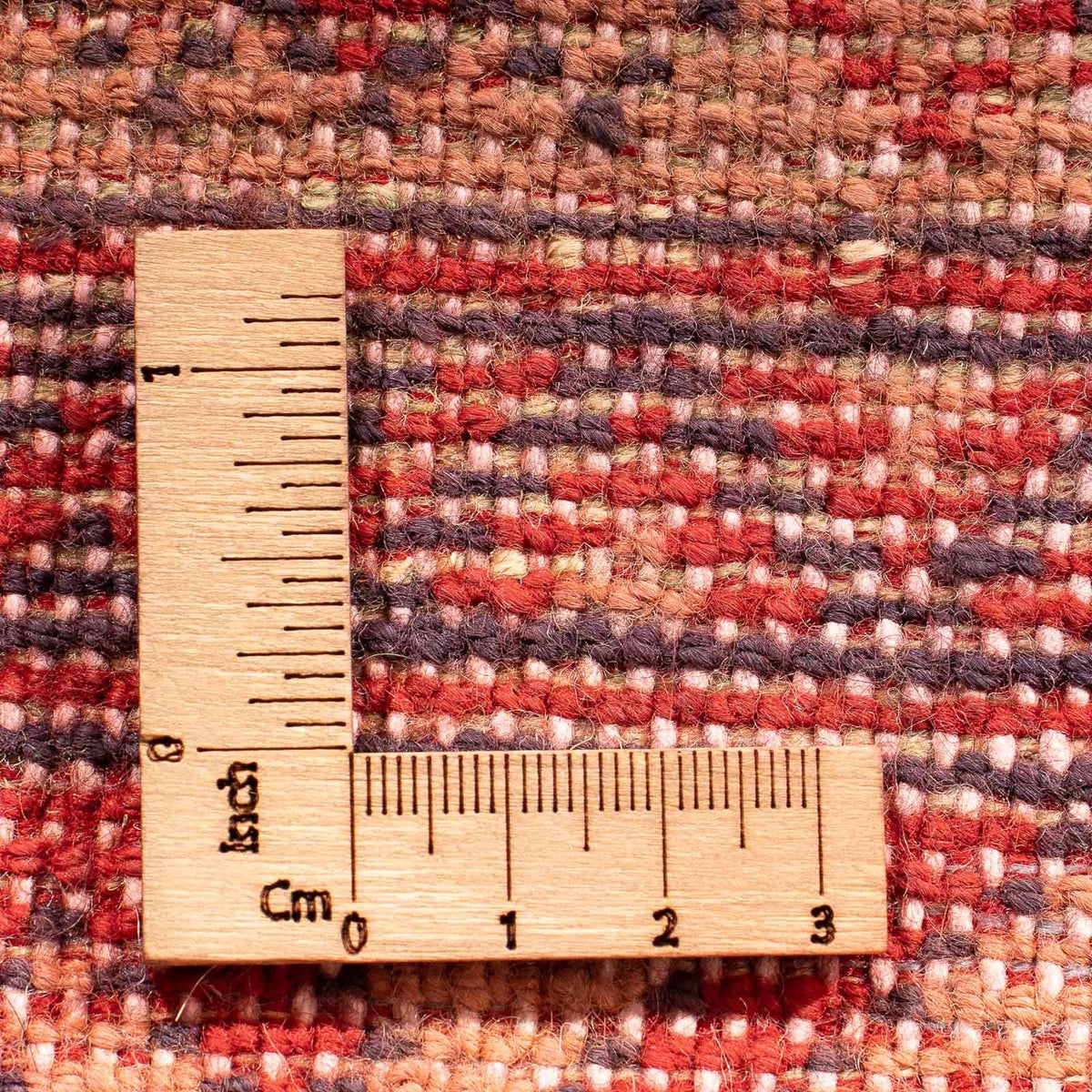 Alfombra Turkaman - 85 x 67 cm - rojo