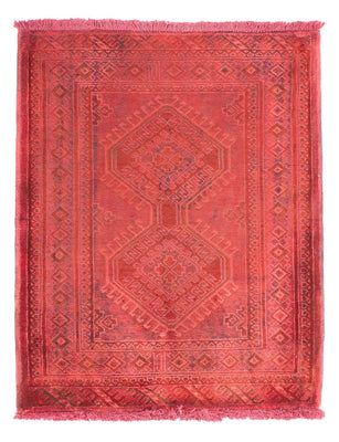 Alfombra Pakistani - 89 x 68 cm - rojo