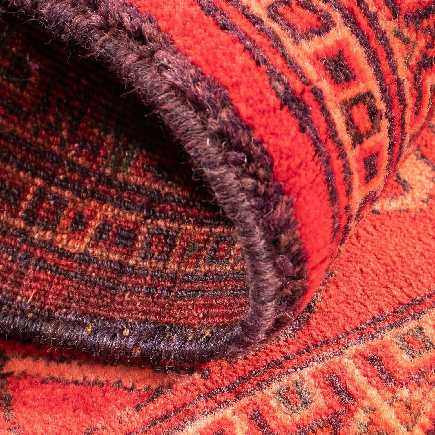 Alfombra Pakistani - 92 x 63 cm - rojo