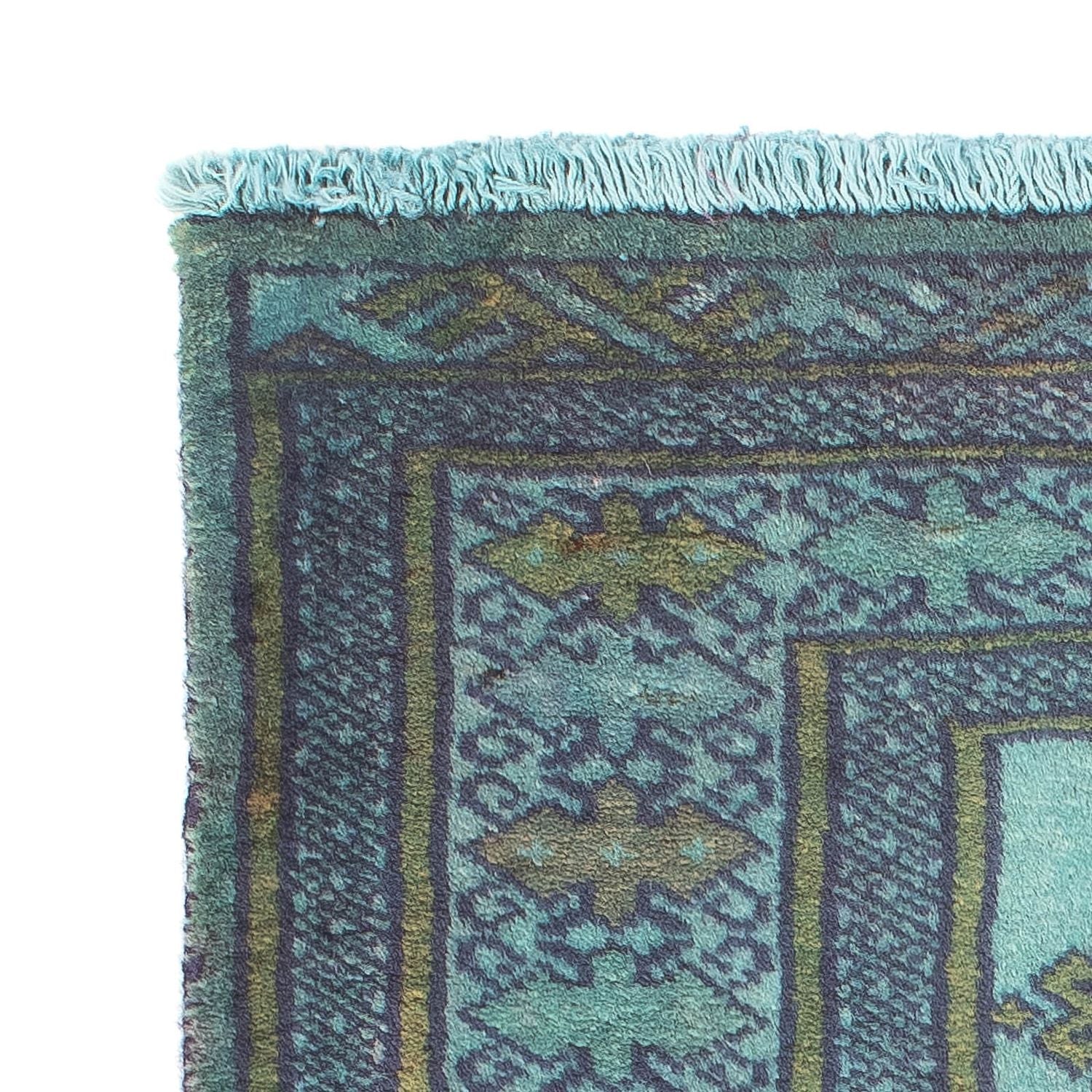 Alfombra Pakistani - 92 x 64 cm - azul claro