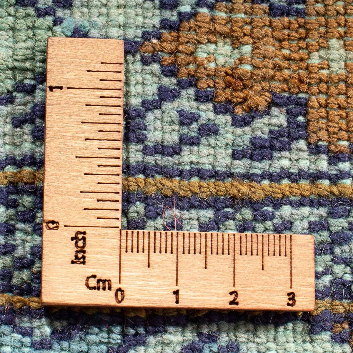 Alfombra Pakistani - 92 x 64 cm - azul claro