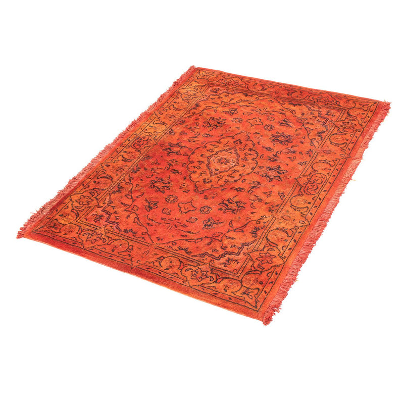 Alfombra persa - Keshan - 95 x 70 cm - óxido
