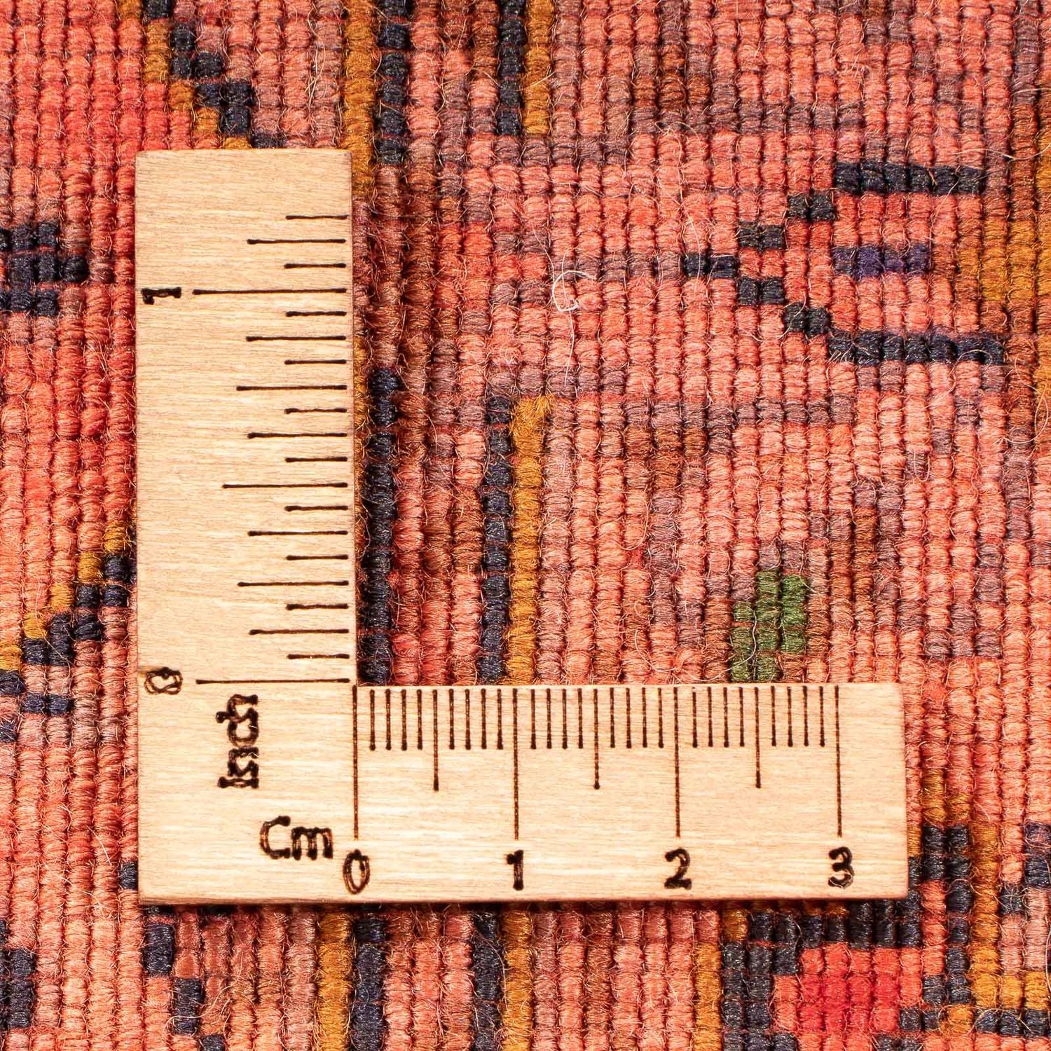 Alfombra persa - Keshan - 95 x 70 cm - óxido