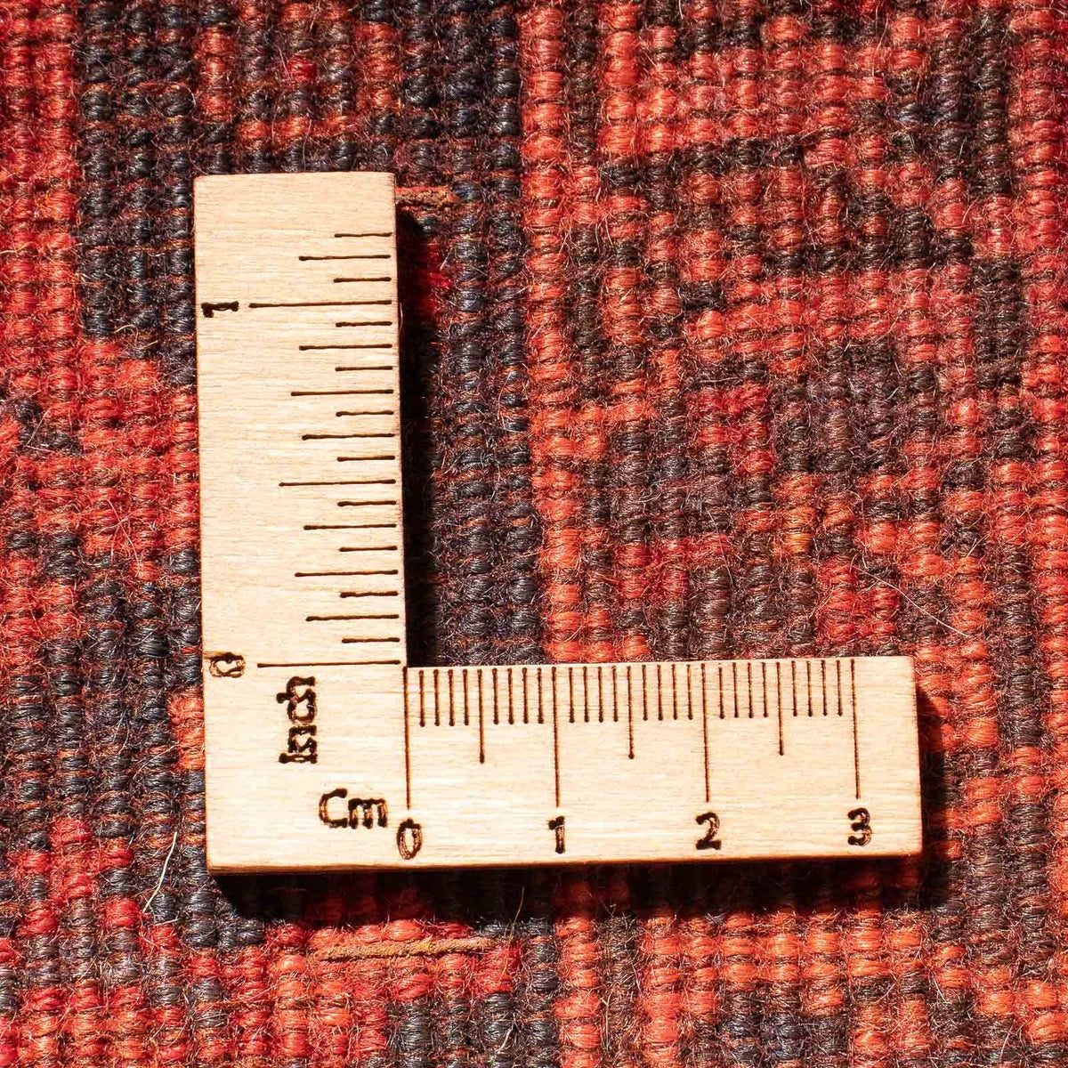 Alfombra persa - Nómada - 100 x 60 cm - rojo oscuro