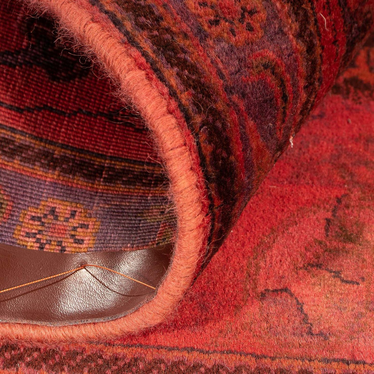 Alfombra persa - Clásica - 96 x 65 cm - rojo oscuro