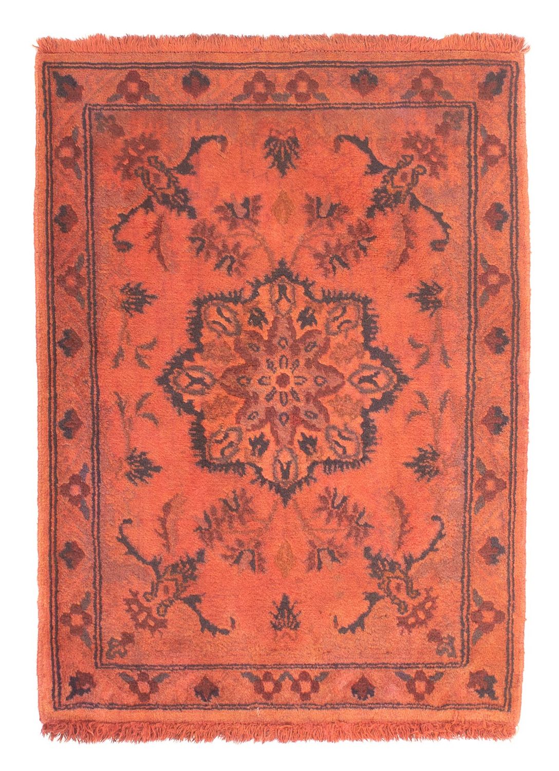 Alfombra persa - Nain - 80 x 58 cm - óxido