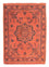 Alfombra persa - Nain - 80 x 58 cm - óxido