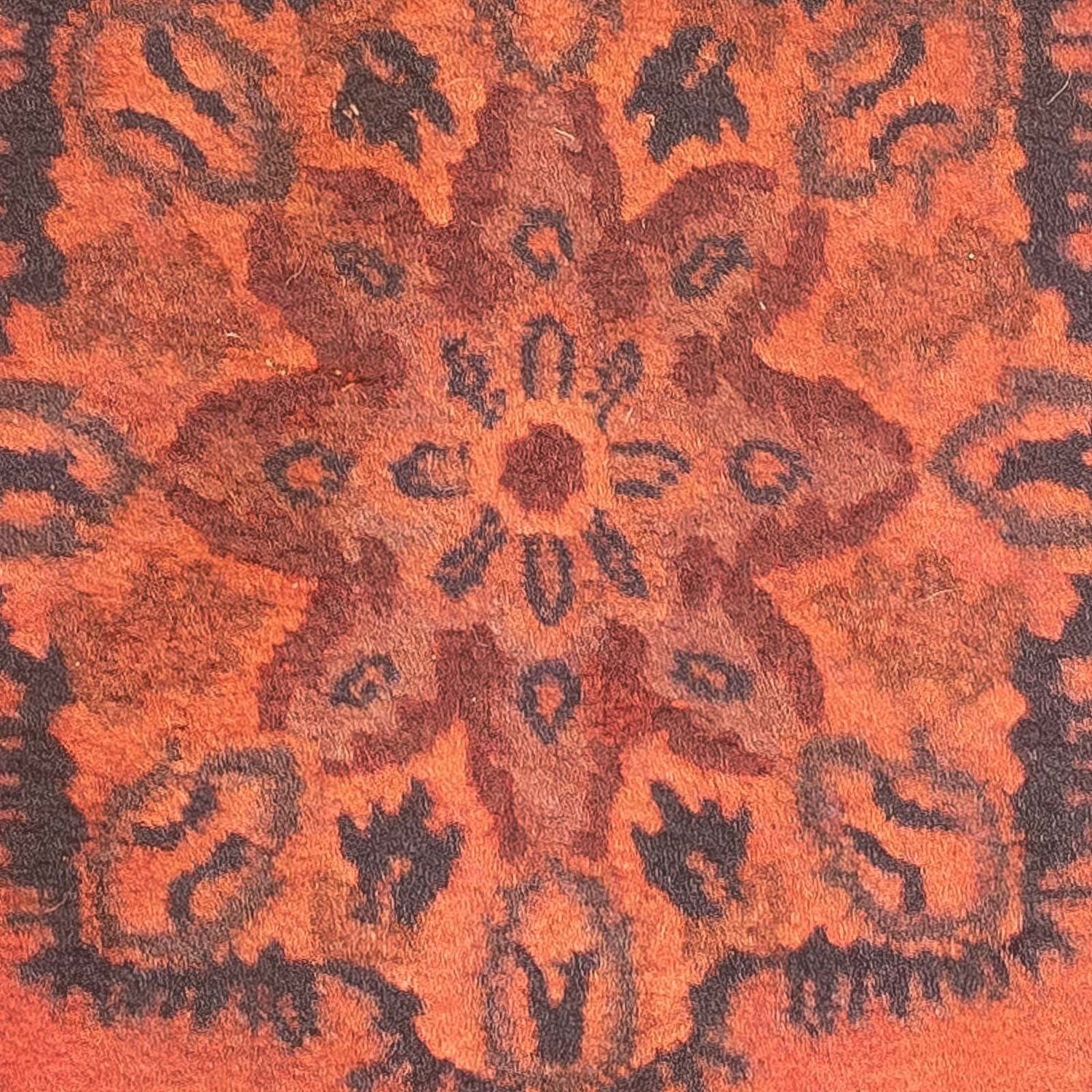 Alfombra persa - Nain - 80 x 58 cm - óxido