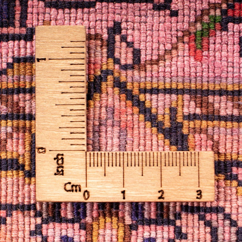 Alfombra persa - Keshan - 98 x 70 cm - rojo claro