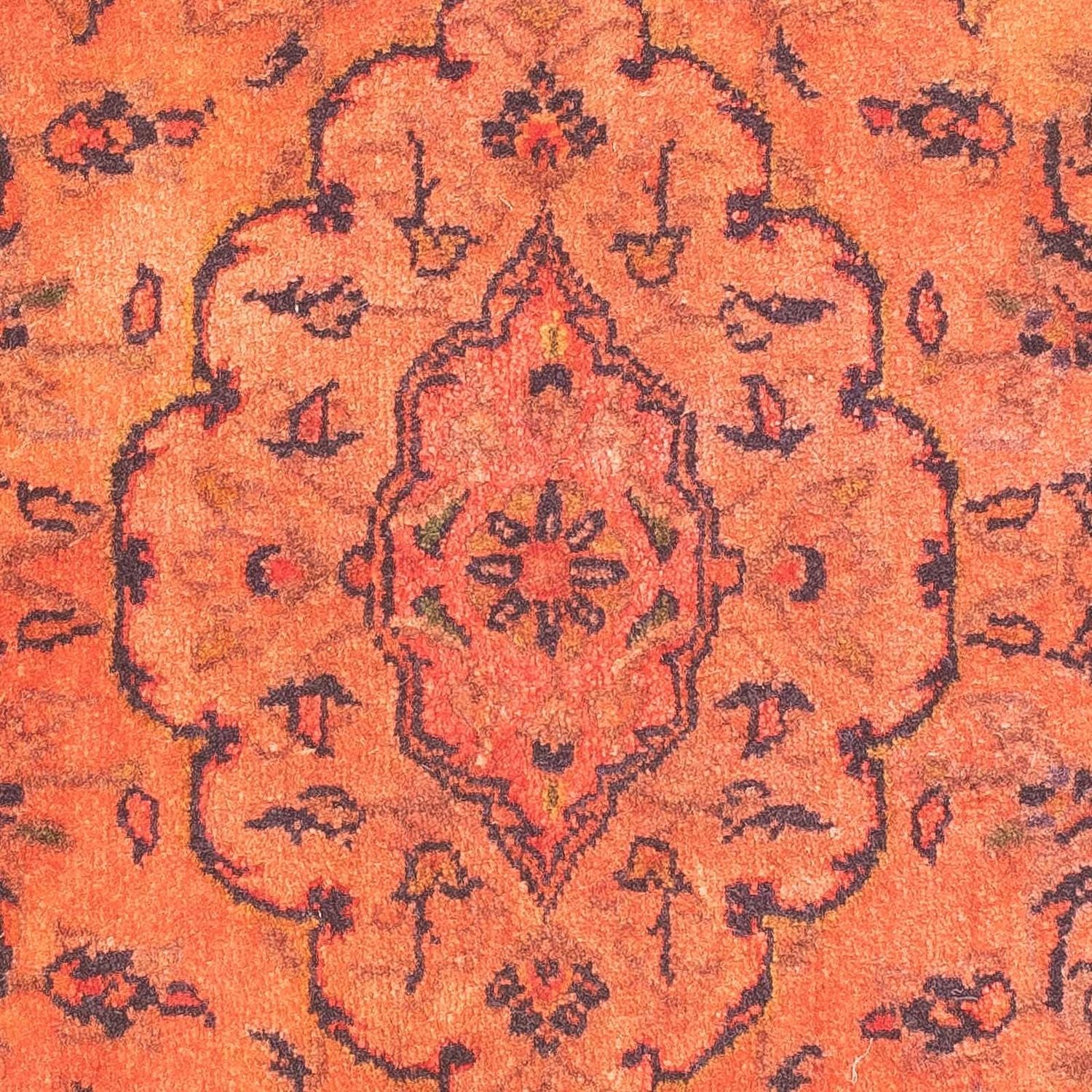Alfombra persa - Keshan - 100 x 70 cm - óxido