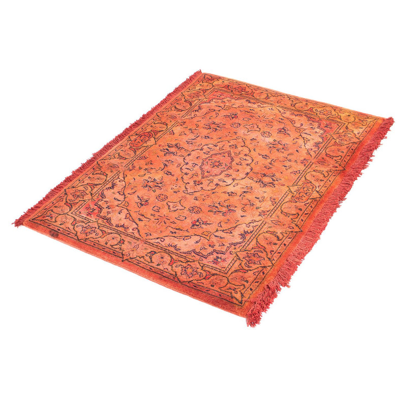 Alfombra persa - Keshan - 100 x 70 cm - óxido