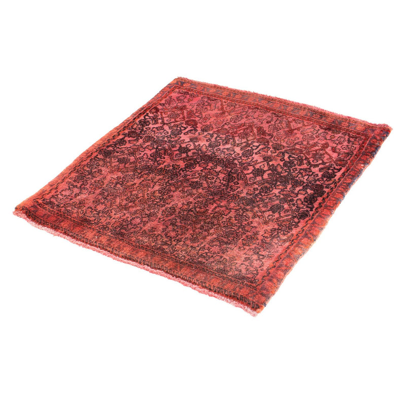 Alfombra persa - Clásica cuadrado  - 72 x 67 cm - rojo claro
