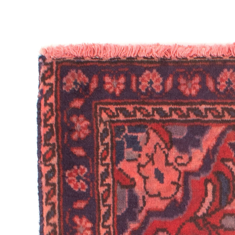 Alfombra persa - Keshan - 87 x 57 cm - rojo oscuro