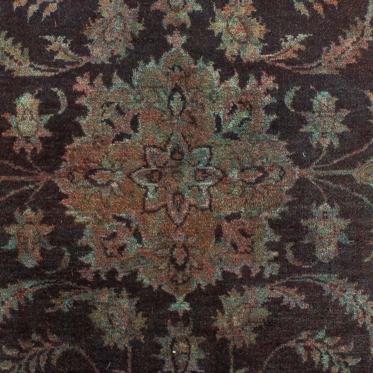 Alfombra oriental - Indus - 130 x 76 cm - azul claro