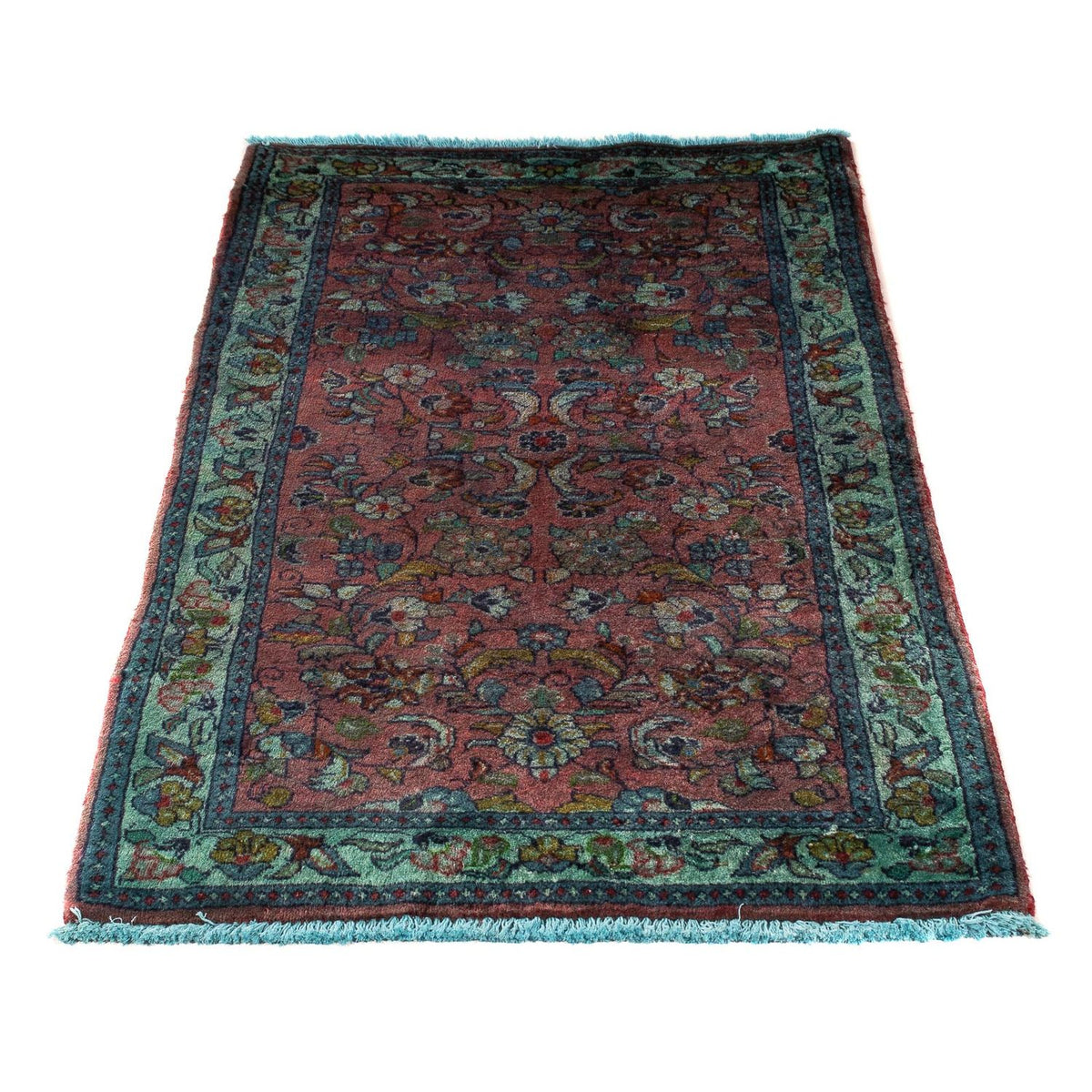 Alfombra persa - Clásica - 165 x 122 cm - azul claro