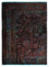 Alfombra persa - Nómada - 134 x 95 cm - azul oscuro