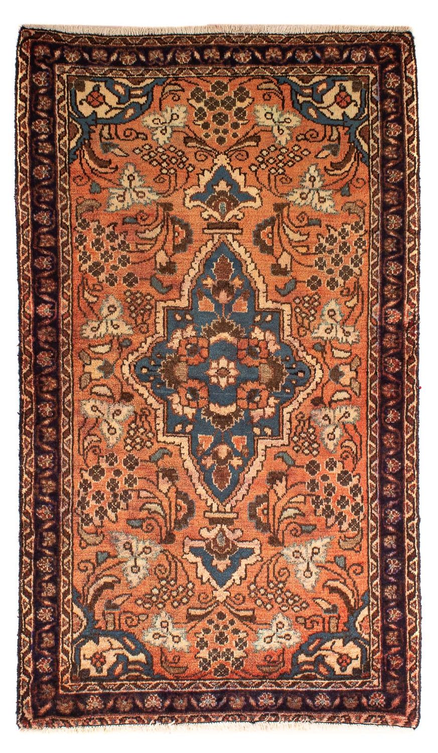 Alfombra persa - Clásica - 124 x 67 cm - óxido