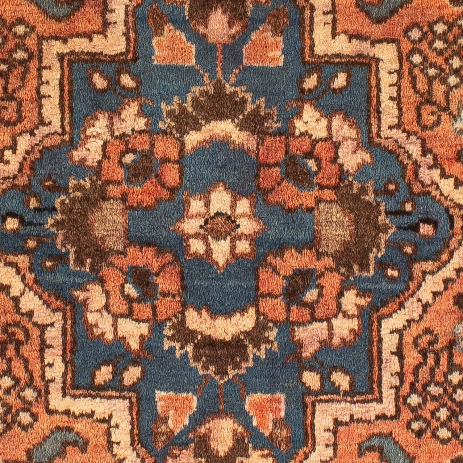 Alfombra persa - Clásica - 124 x 67 cm - óxido