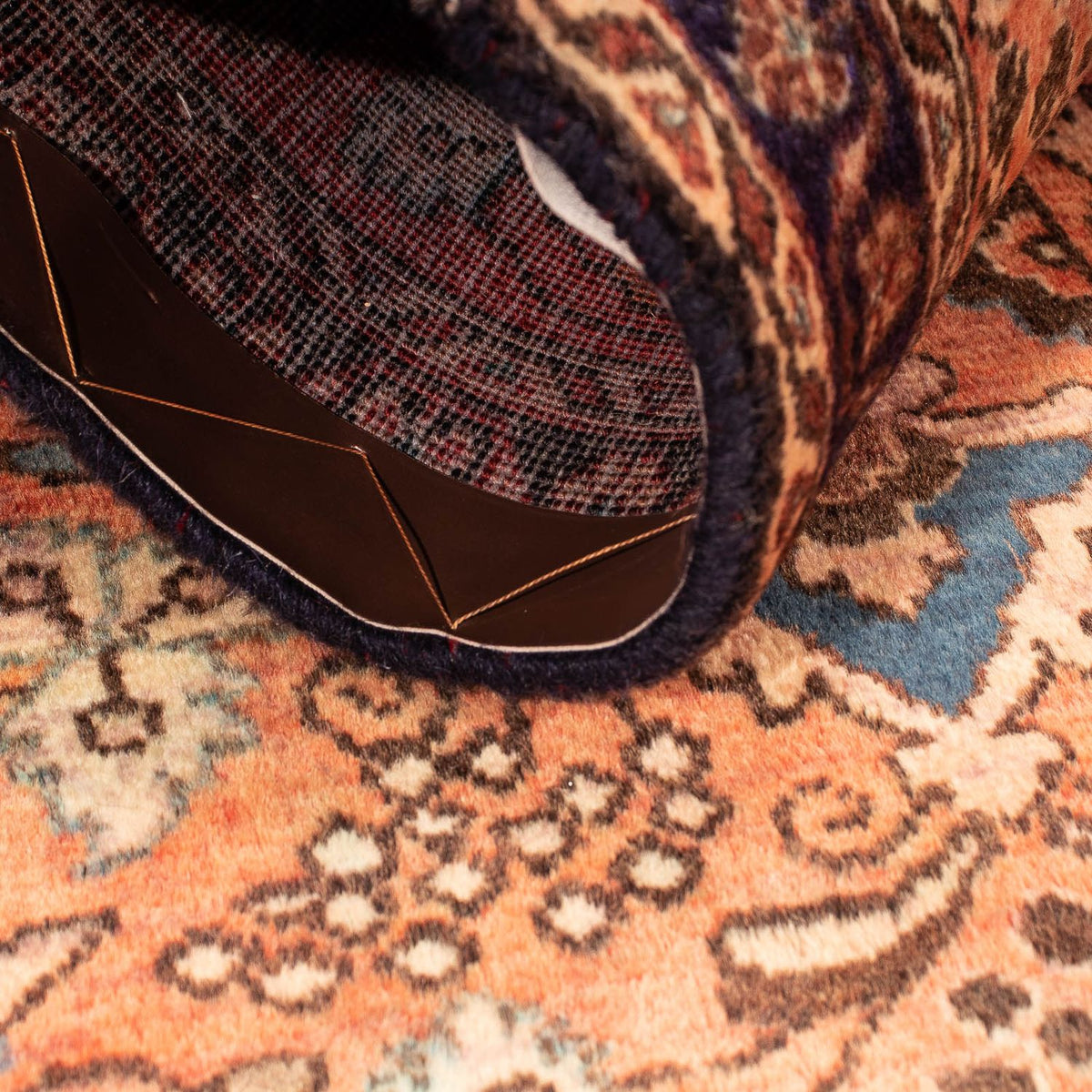 Alfombra persa - Clásica - 124 x 67 cm - óxido