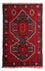 Alfombra Belutsch - 125 x 87 cm - rojo oscuro