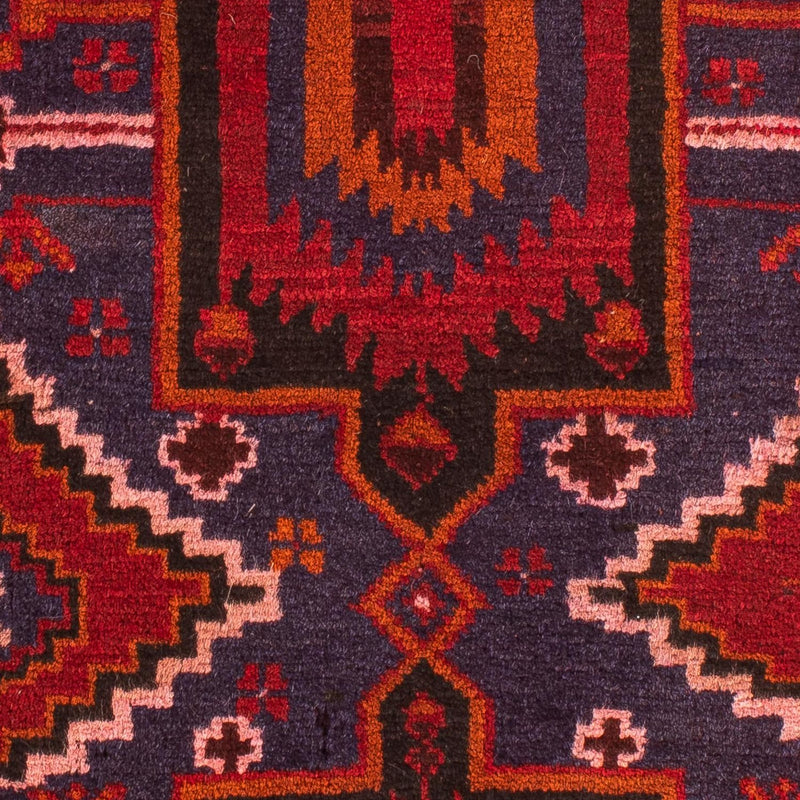 Alfombra Belutsch - 125 x 87 cm - rojo oscuro