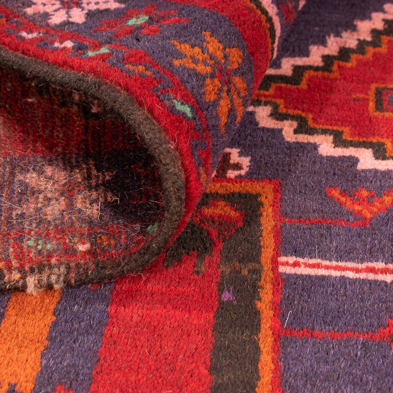 Alfombra Belutsch - 125 x 87 cm - rojo oscuro