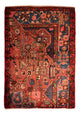 Nahavand Alfombra 88x122cm - Alfombra persa
