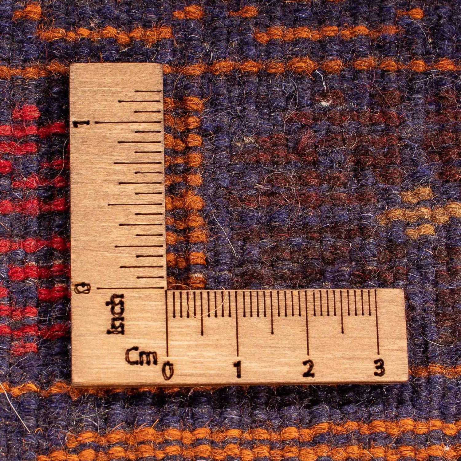 Alfombra Belutsch - 133 x 76 cm - azul oscuro