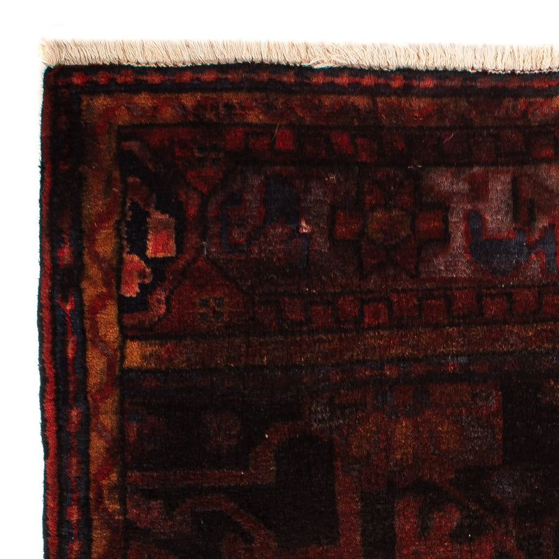 Alfombra persa - Nómada - 143 x 102 cm - rojo oscuro