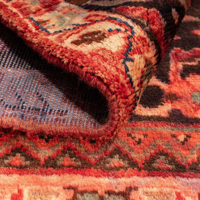 Alfombra persa - Nómada - 118 x 95 cm - rojo claro