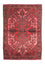 Alfombra persa - Nómada - 162 x 112 cm - rojo claro