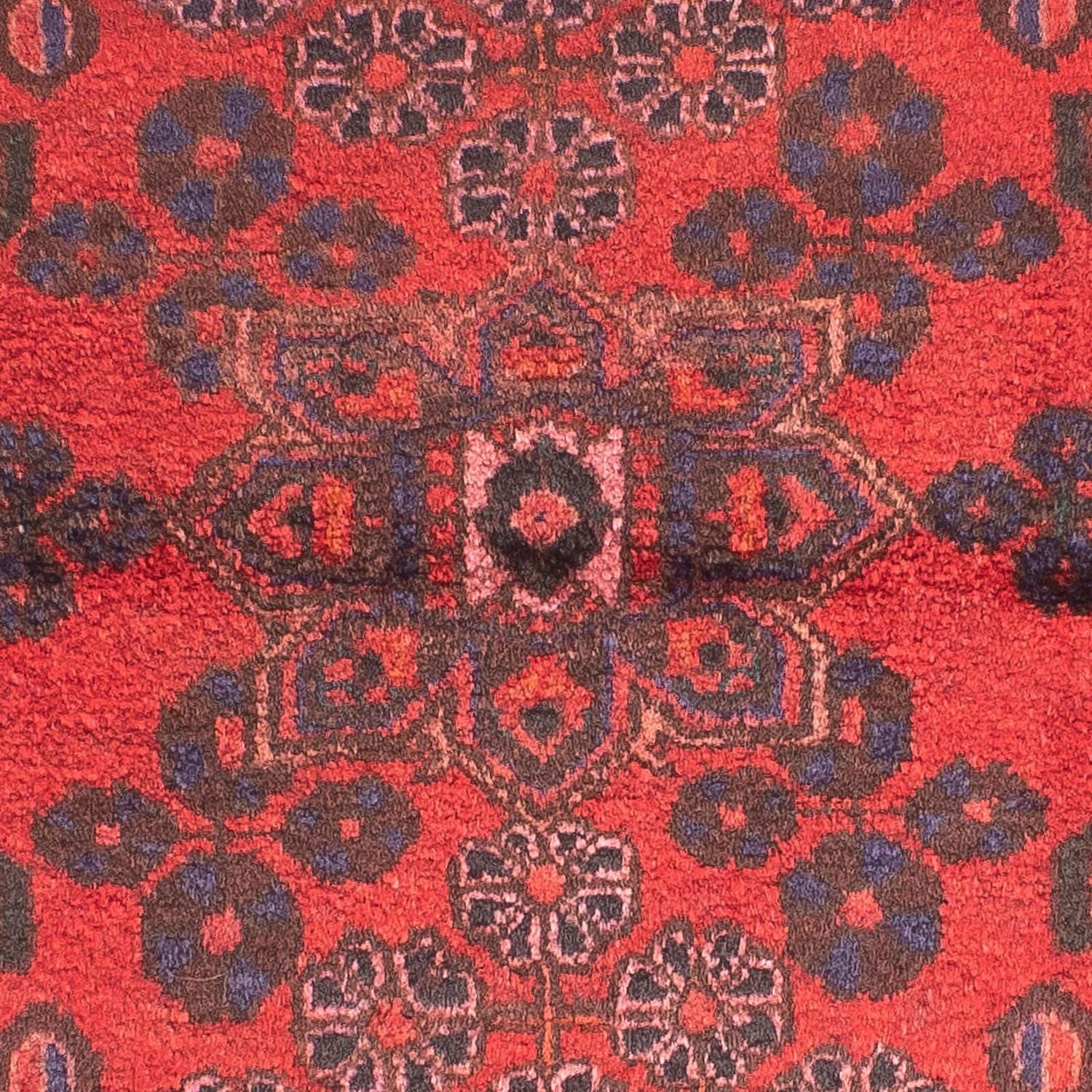 Alfombra persa - Nómada - 162 x 112 cm - rojo claro