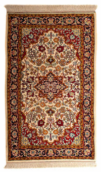 Alfombra oriental - Indus - 130 x 79 cm - beige