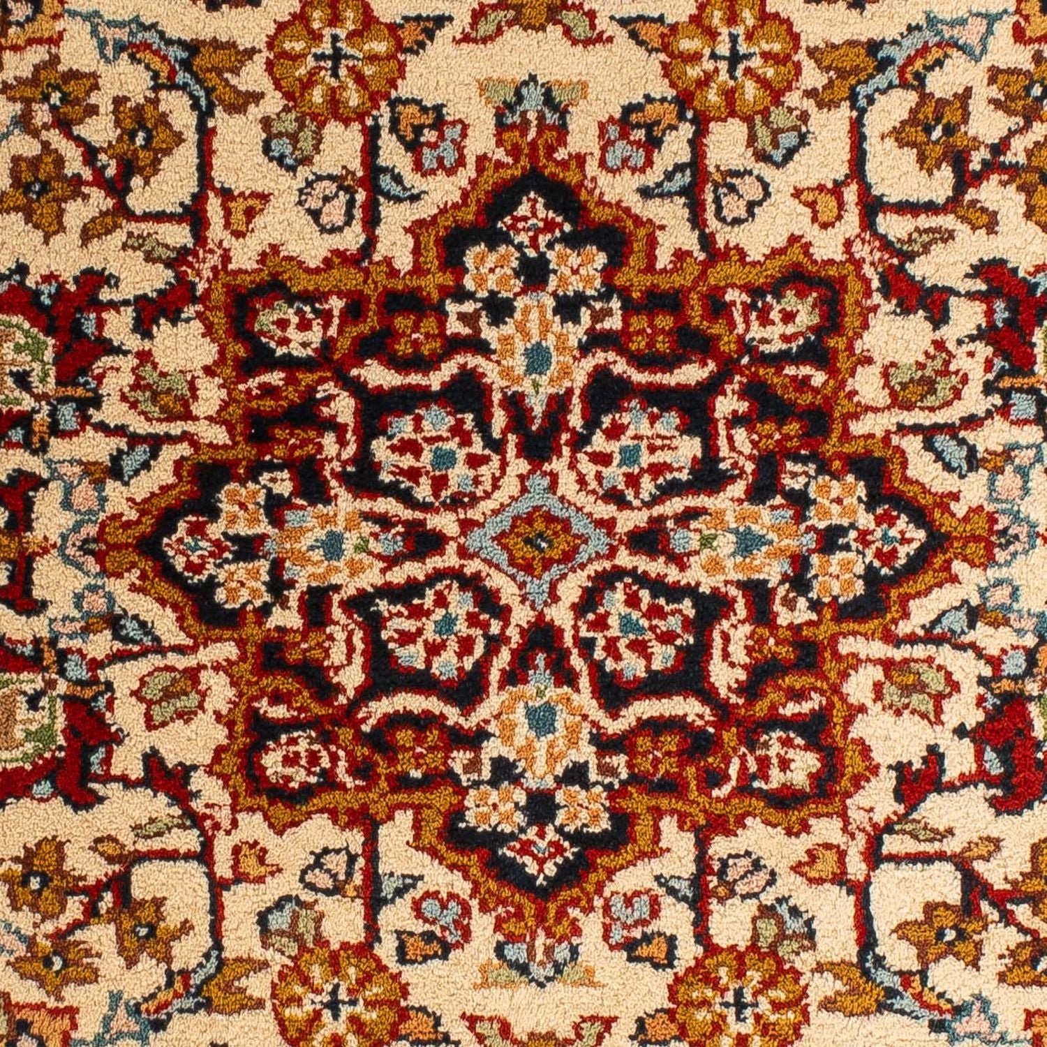 Alfombra oriental - Indus - 130 x 79 cm - beige
