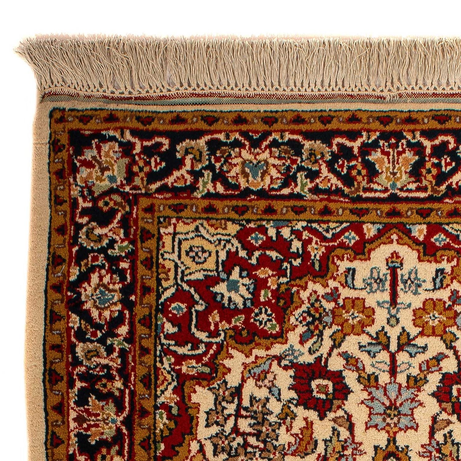 Alfombra oriental - Indus - 130 x 79 cm - beige