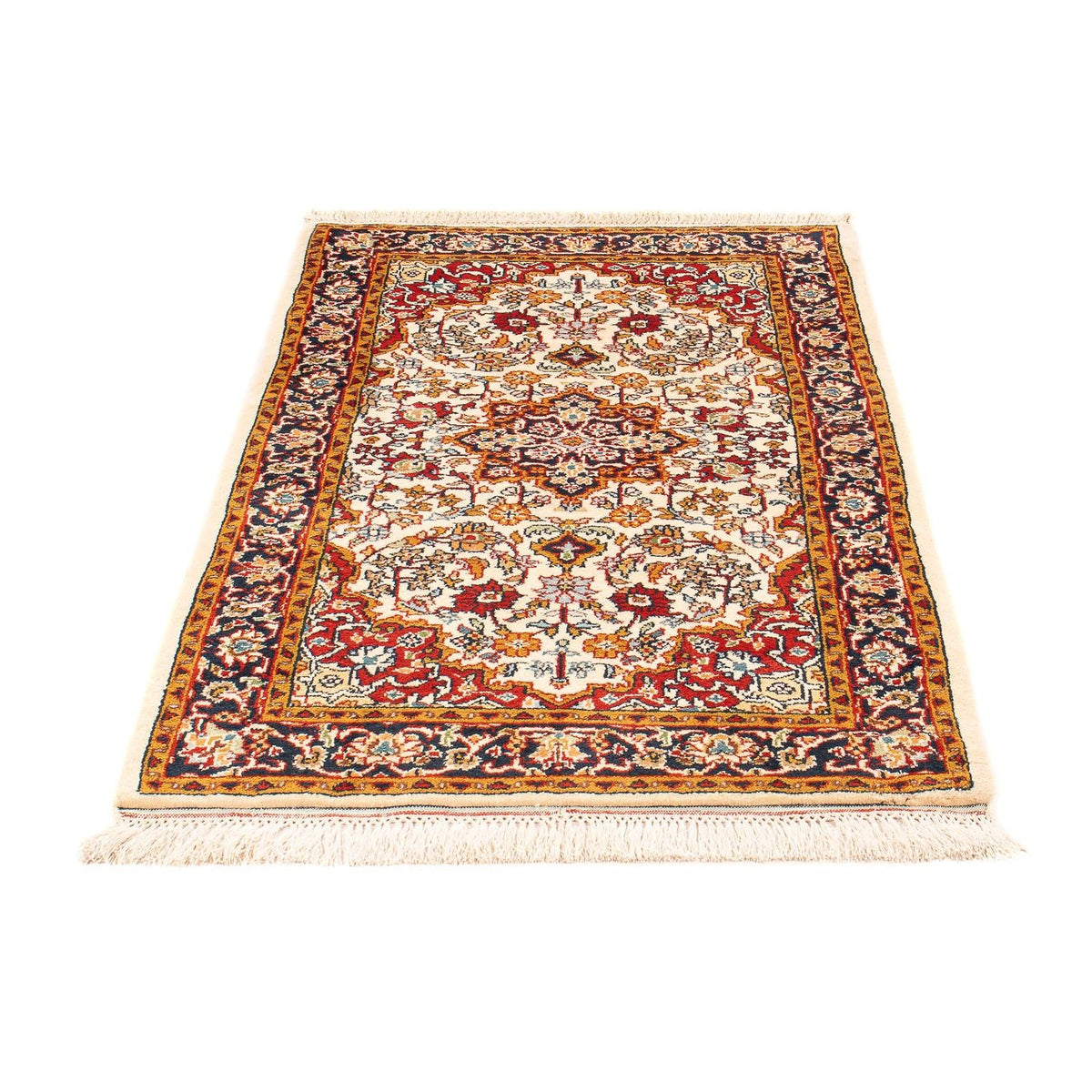 Alfombra oriental - Indus - 130 x 79 cm - beige