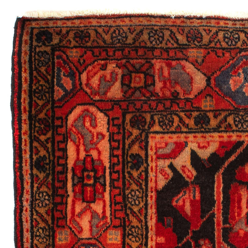Alfombra persa - Nómada - 125 x 96 cm - multicolor