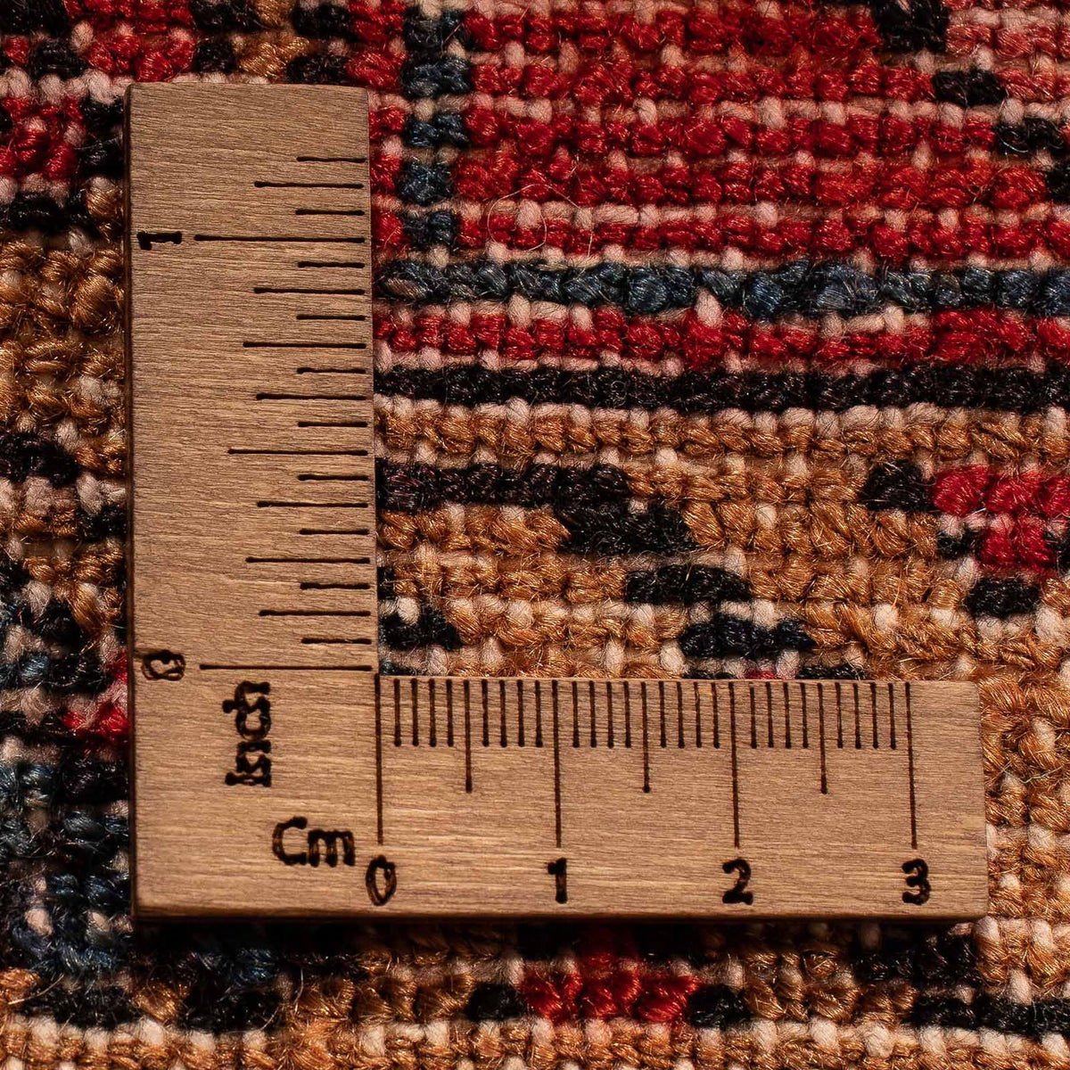 Alfombra persa - Nómada - 120 x 88 cm - multicolor