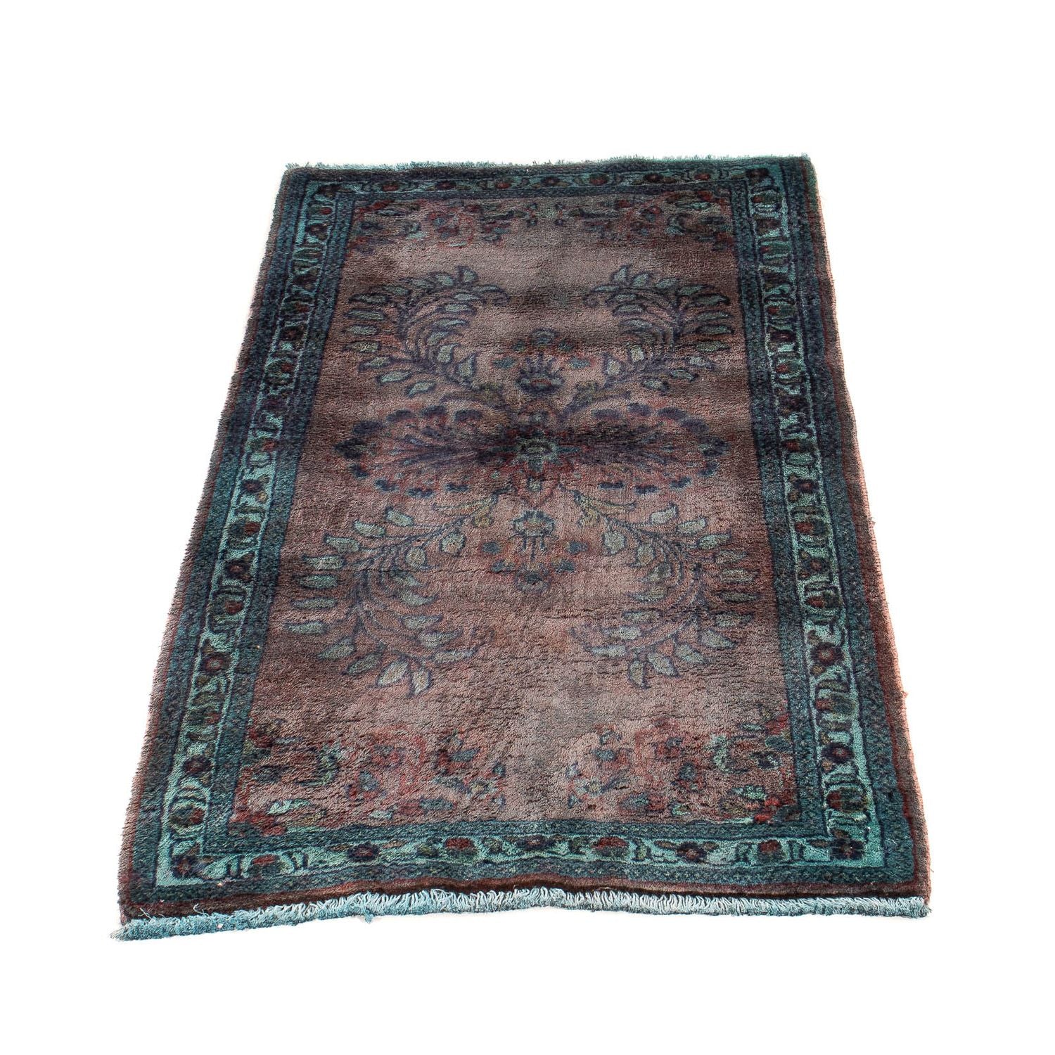 Alfombra persa - Clásica - 137 x 65 cm - multicolor