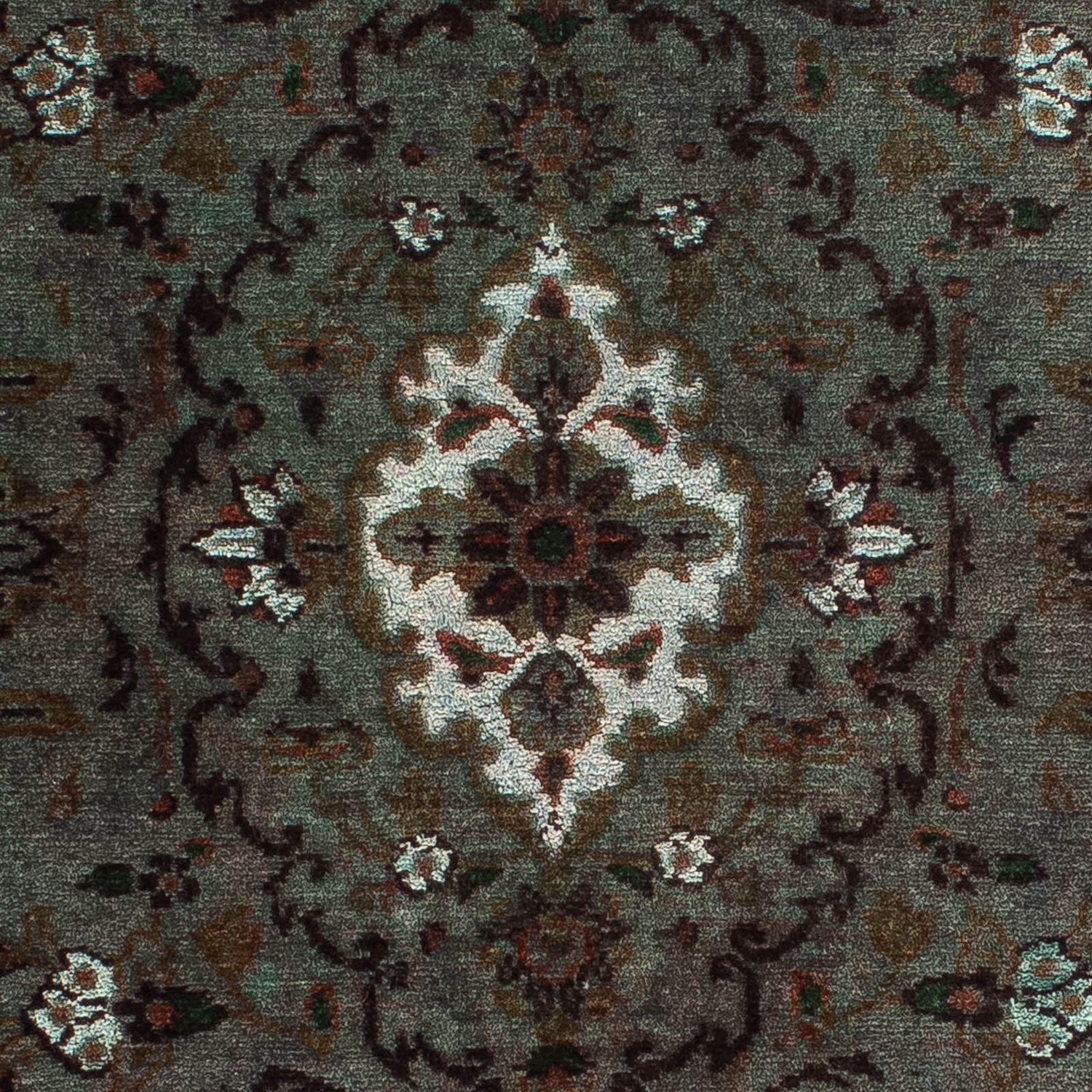 Alfombra persa - Keshan - 126 x 70 cm - multicolor