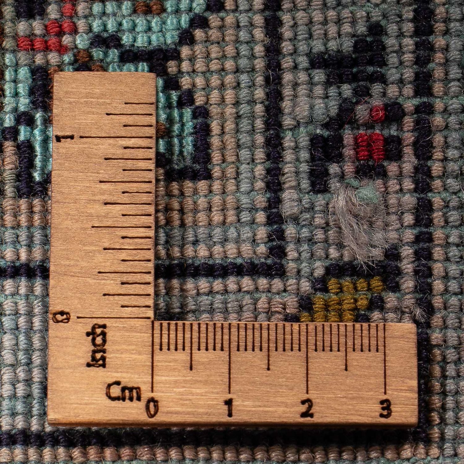 Alfombra persa - Keshan - 126 x 70 cm - multicolor